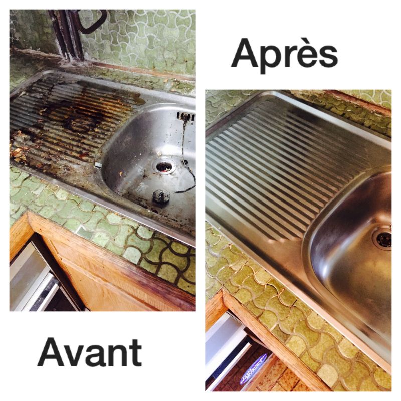 nettoyage d'une cuisine d'un appartement à Marseille 13008